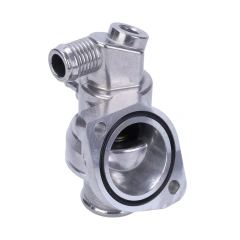 Корпус термостата под 1 датчик с термостатом Ford Transit 2.5 TD 1988-2000